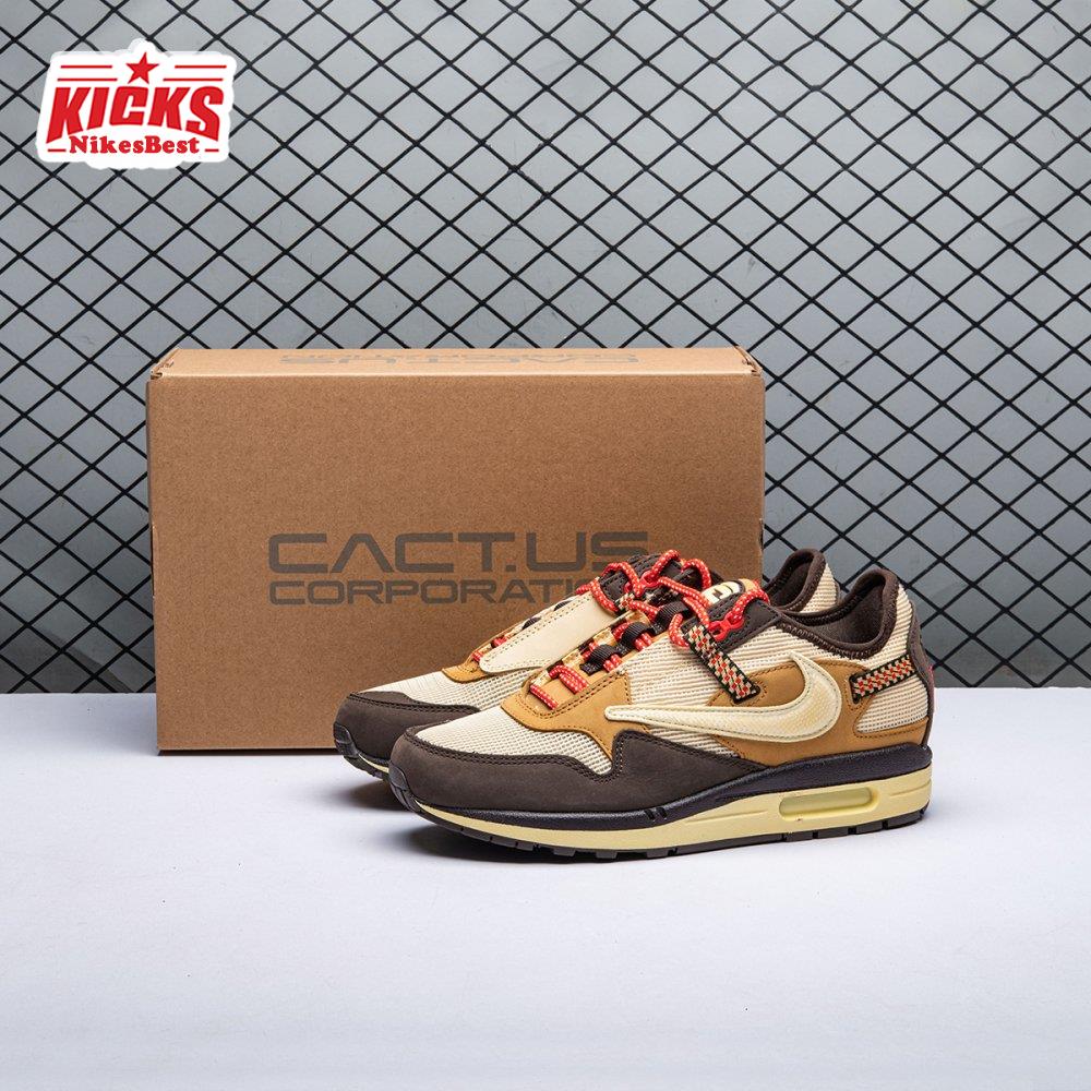 Nike Air Max 1 Travis Scott Cactus Jack Baroque Brown DO9392-200 Unisex