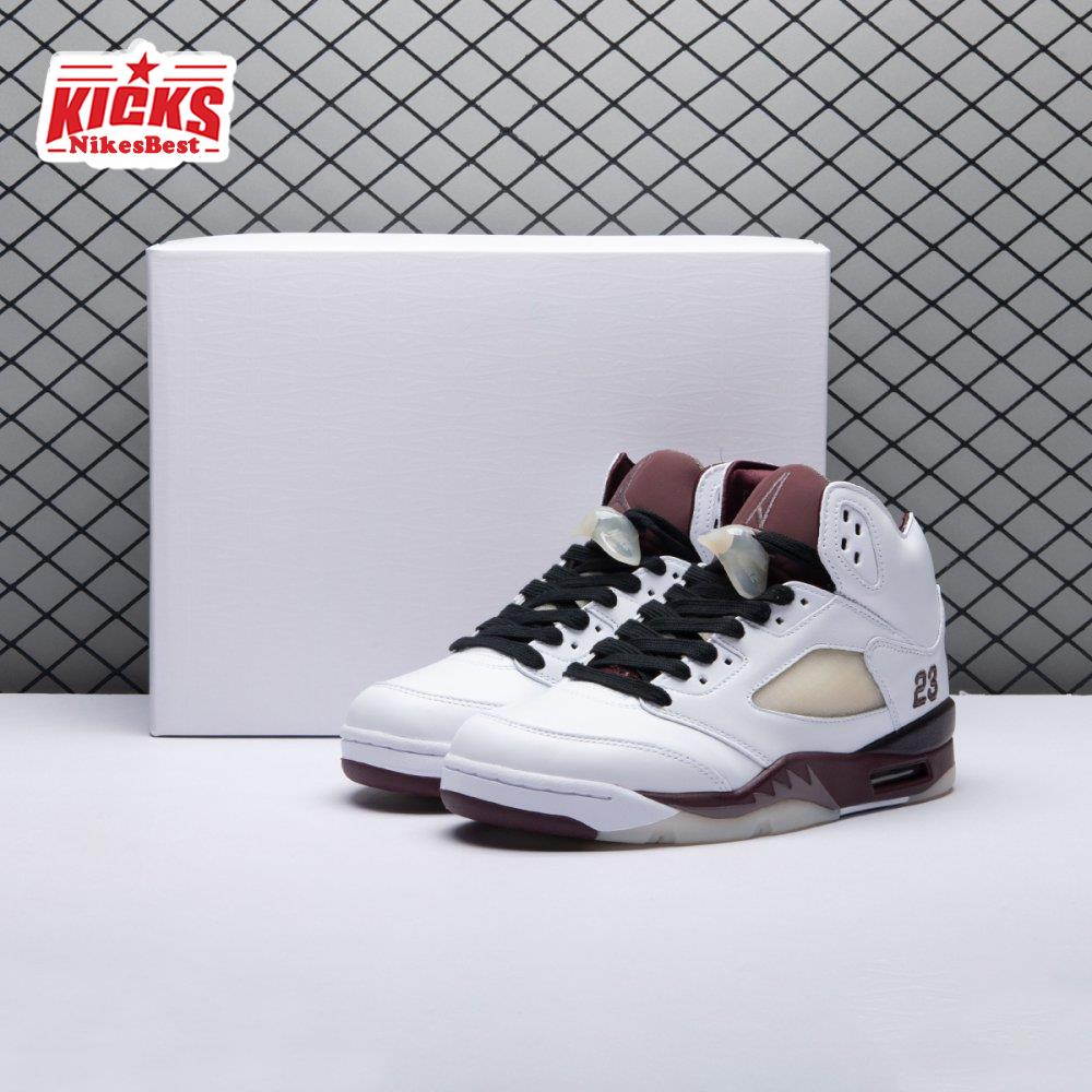 Air Jordan 5 Retro A Ma Maniere Burgundy Crush IB1528-100 Men