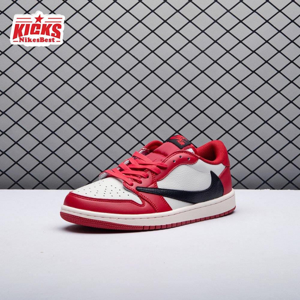 Travis Scott Air Jordan 1 Low Chicago DZ4137-700 Unisex