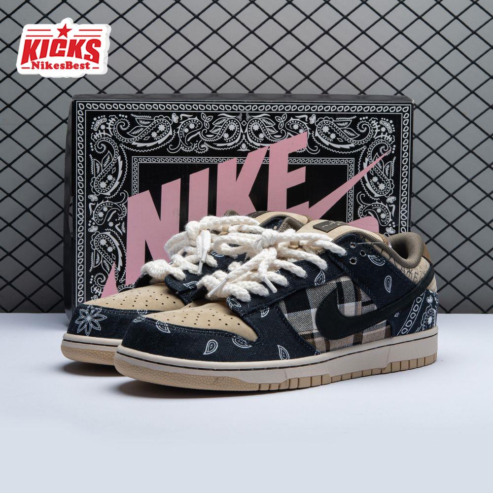 Travis Scott X Dunk Low Premium QS SB Cactus Jack Unisex