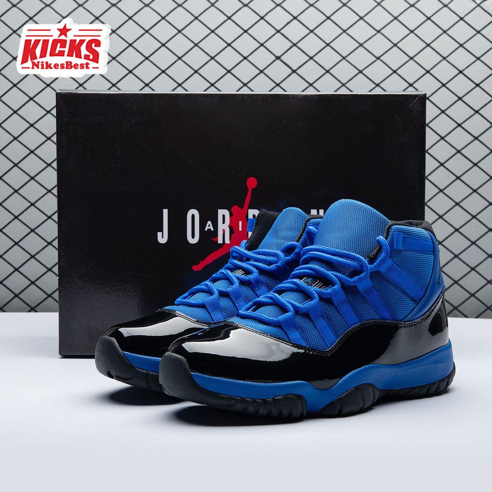 Air Jordan 11 Black and Blue CT8012-400 Men's