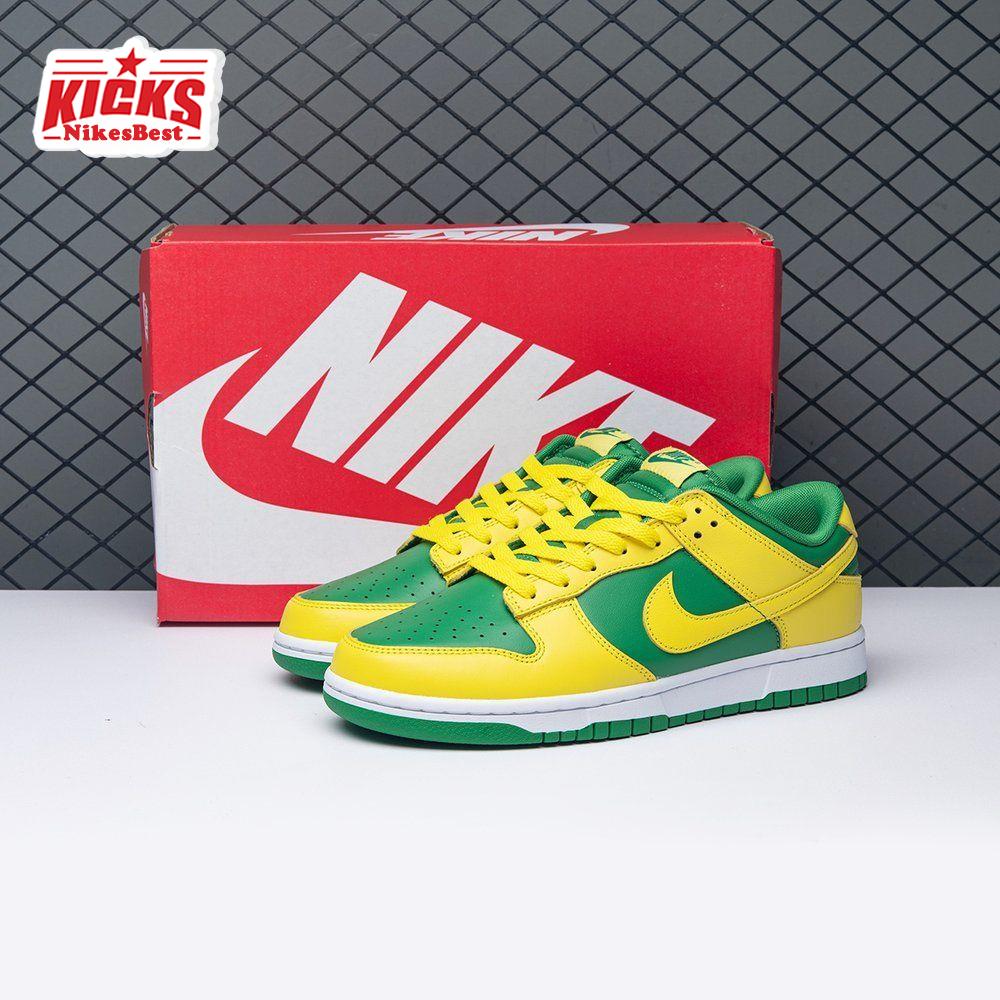 Nike Dunk Low Reverse Brazil DV0833-300 Unisex