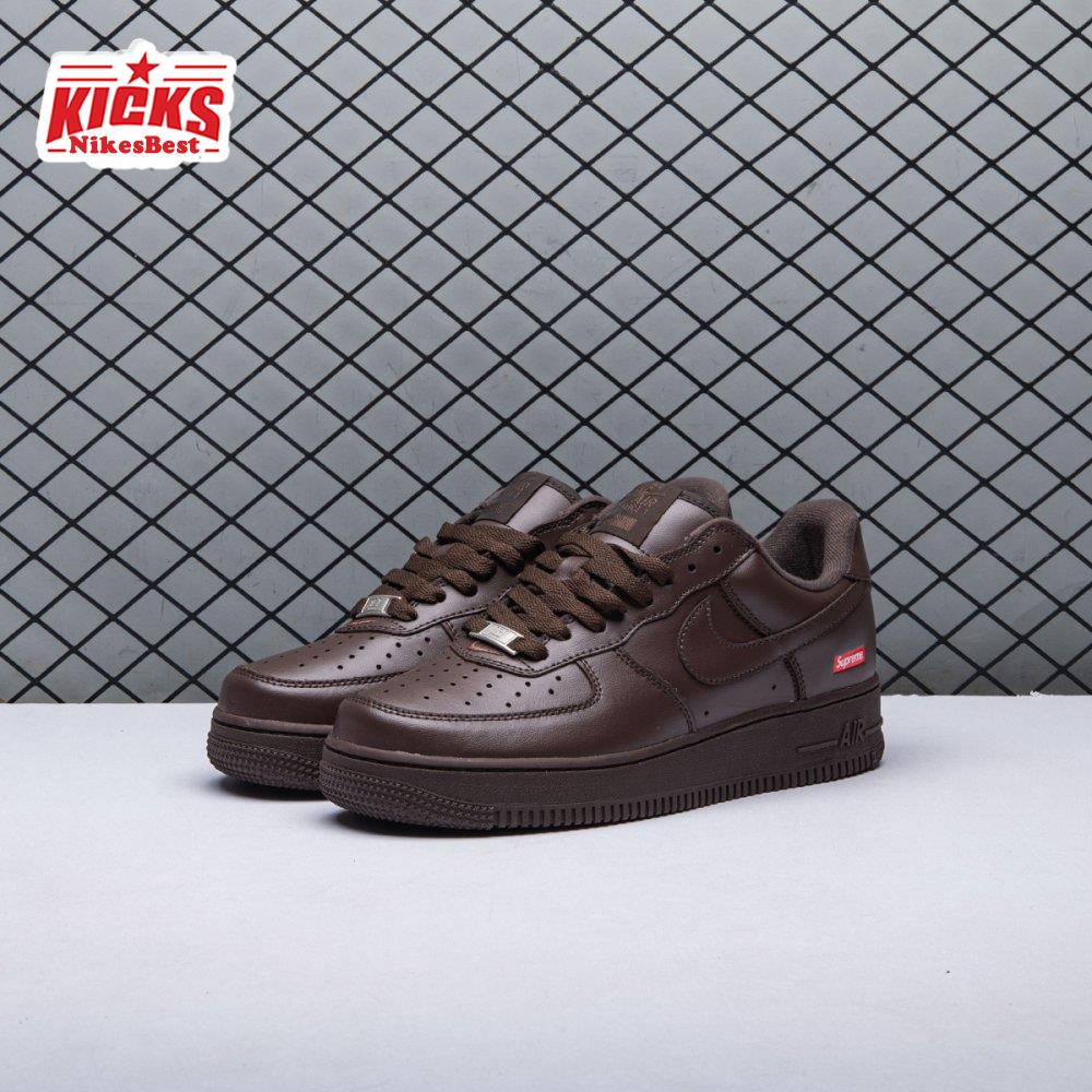 Nike Air Force 1 Low Supreme Baroque Brown CU9225-200 Unisex