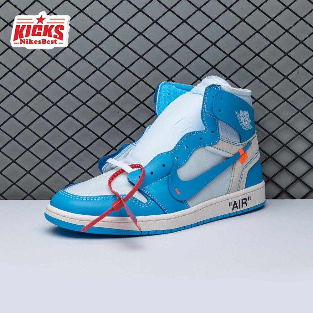 Off-White X Air Jordan 1 Retro High OG UNC Unisex