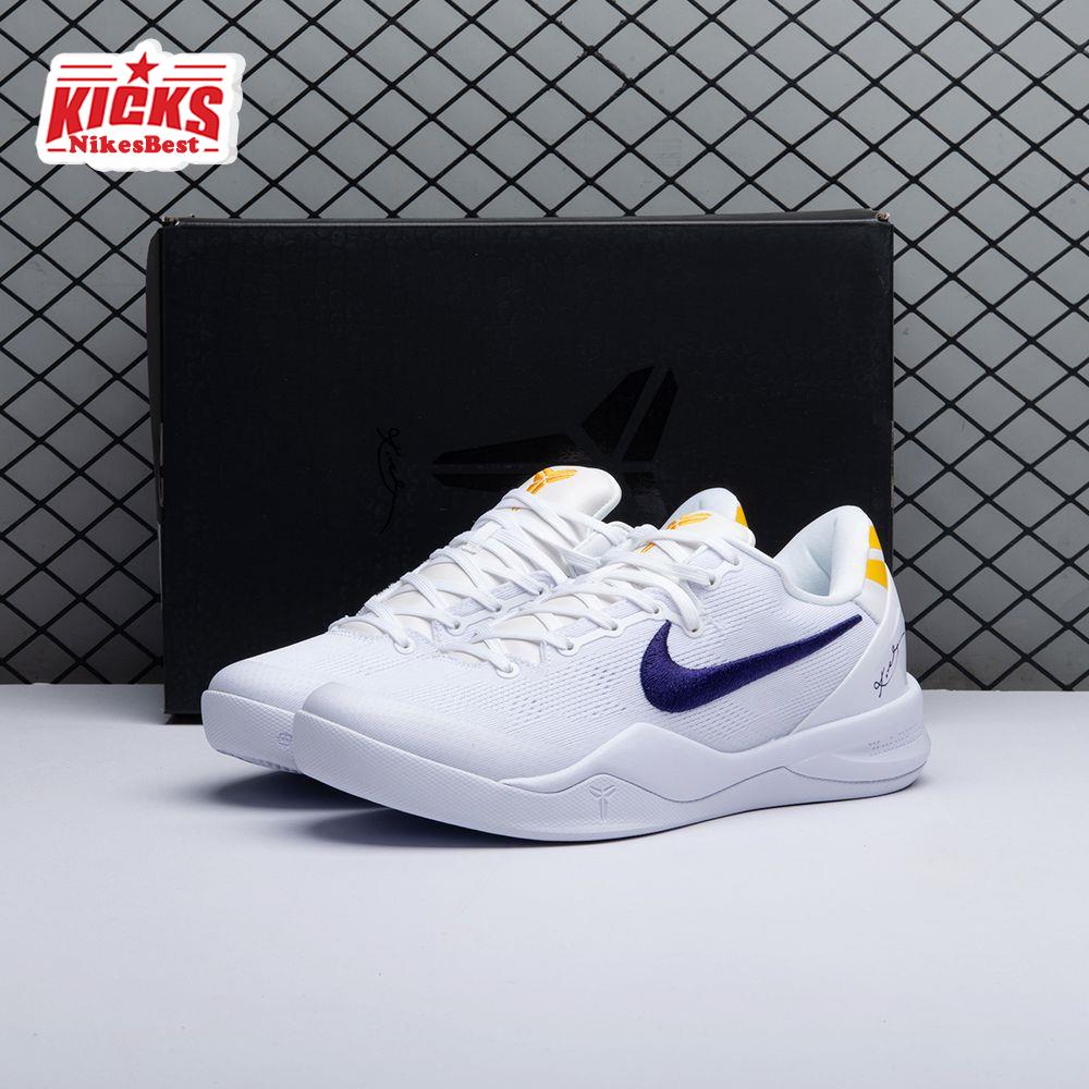 Nike Kobe 8 Protro Lakers Home HF9550 100 Men's
