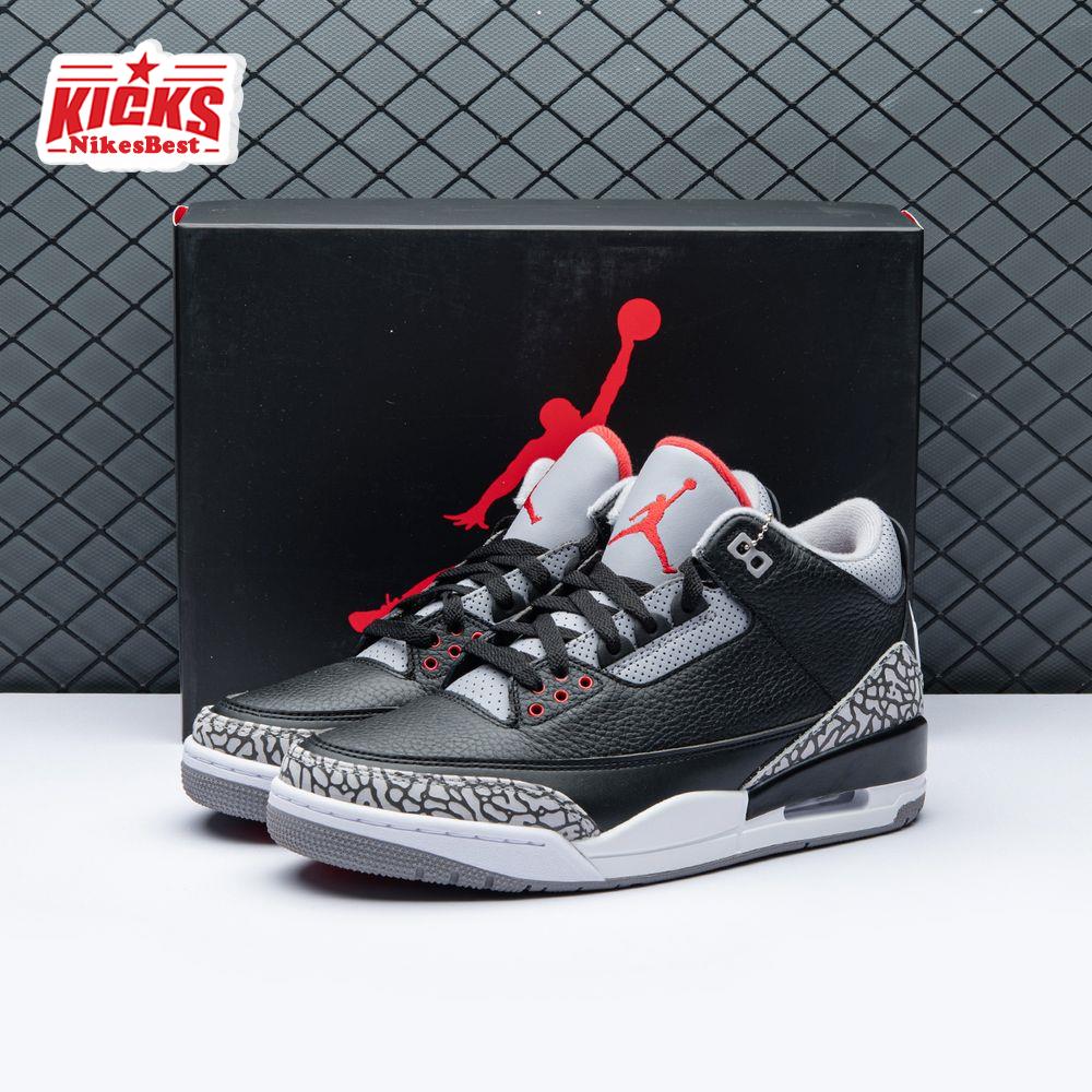 Air Jordan 3 Retro OG Black Cement Men's