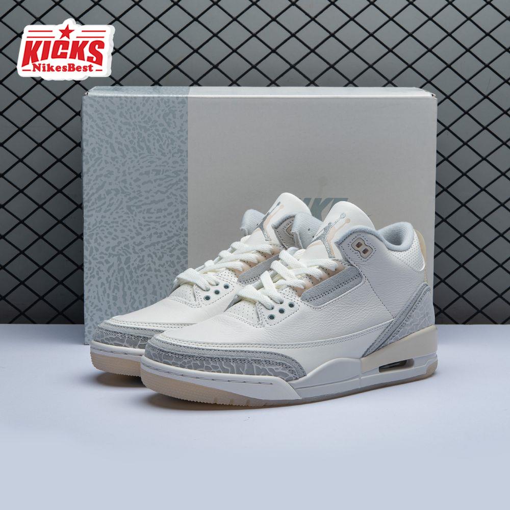 Air Jordan 3 Retro Craft Ivory FJ9479 100 Unisex