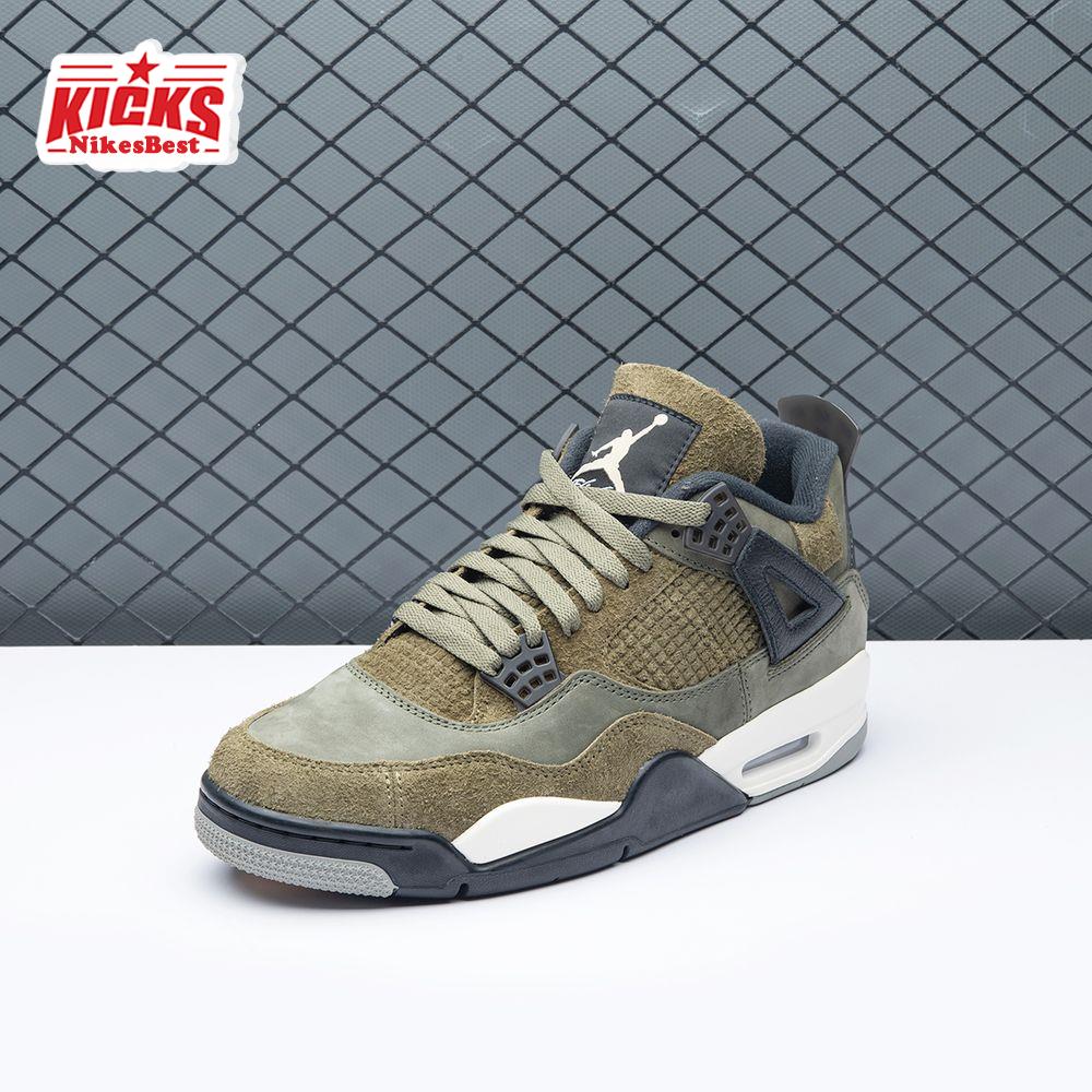 Air Jordan 4 Retro SE Craft Medium Olive Men's