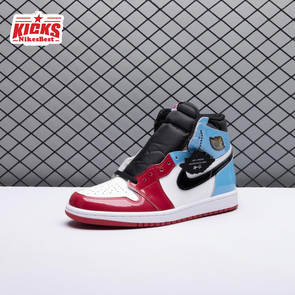 Air Jordan 1 Retro High Fearless UNC Chicago CK5666-100 Unisex