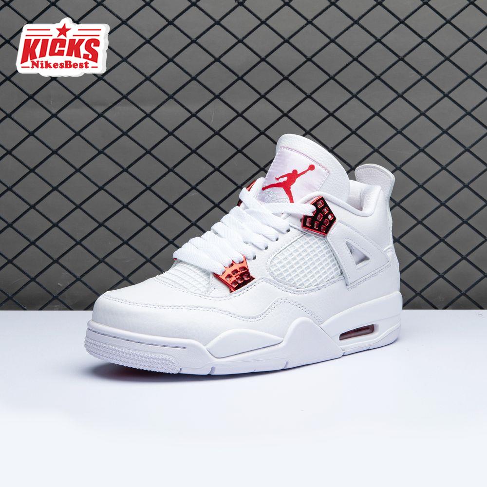 Air Jordan 4 Retro Metallic Red Unisex