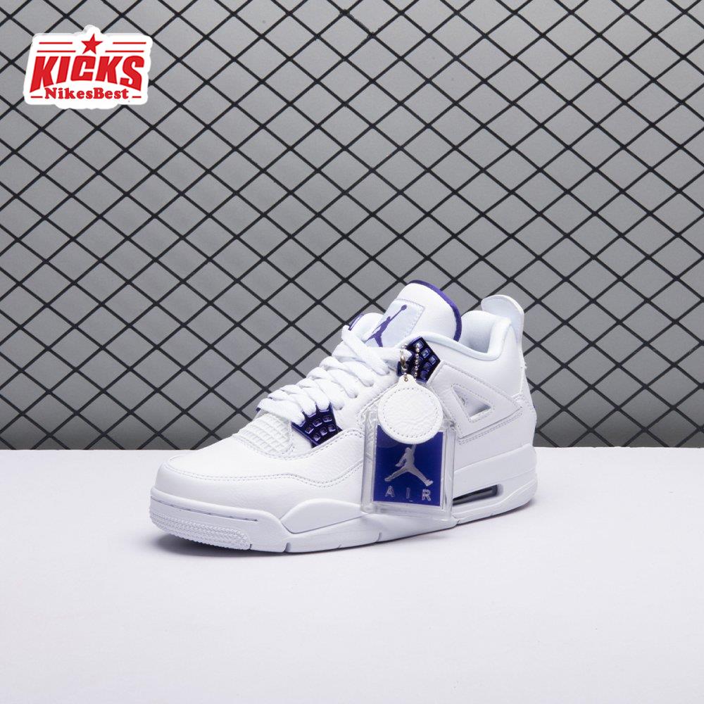 Air Jordan 4 Retro Purple Metallic Unisex