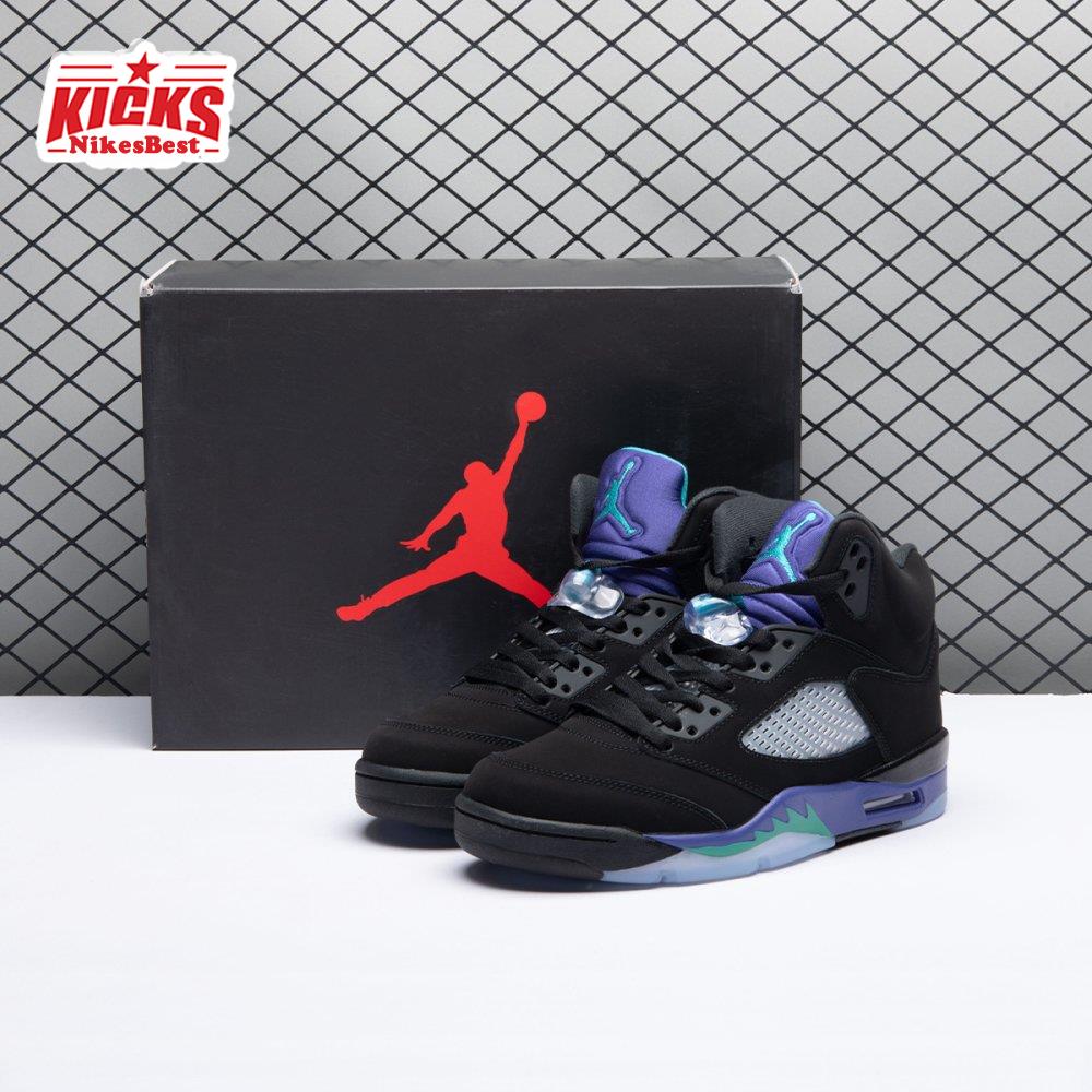 Air Jordan 5 Retro Black Grape (2013) 136027-007 Men's