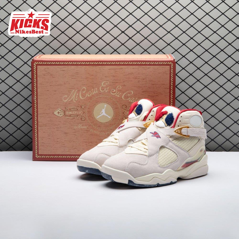 Air Jordan 8 Retro SP SoleFly Mi Casa Es Su Casa FJ2850-107 Men's
