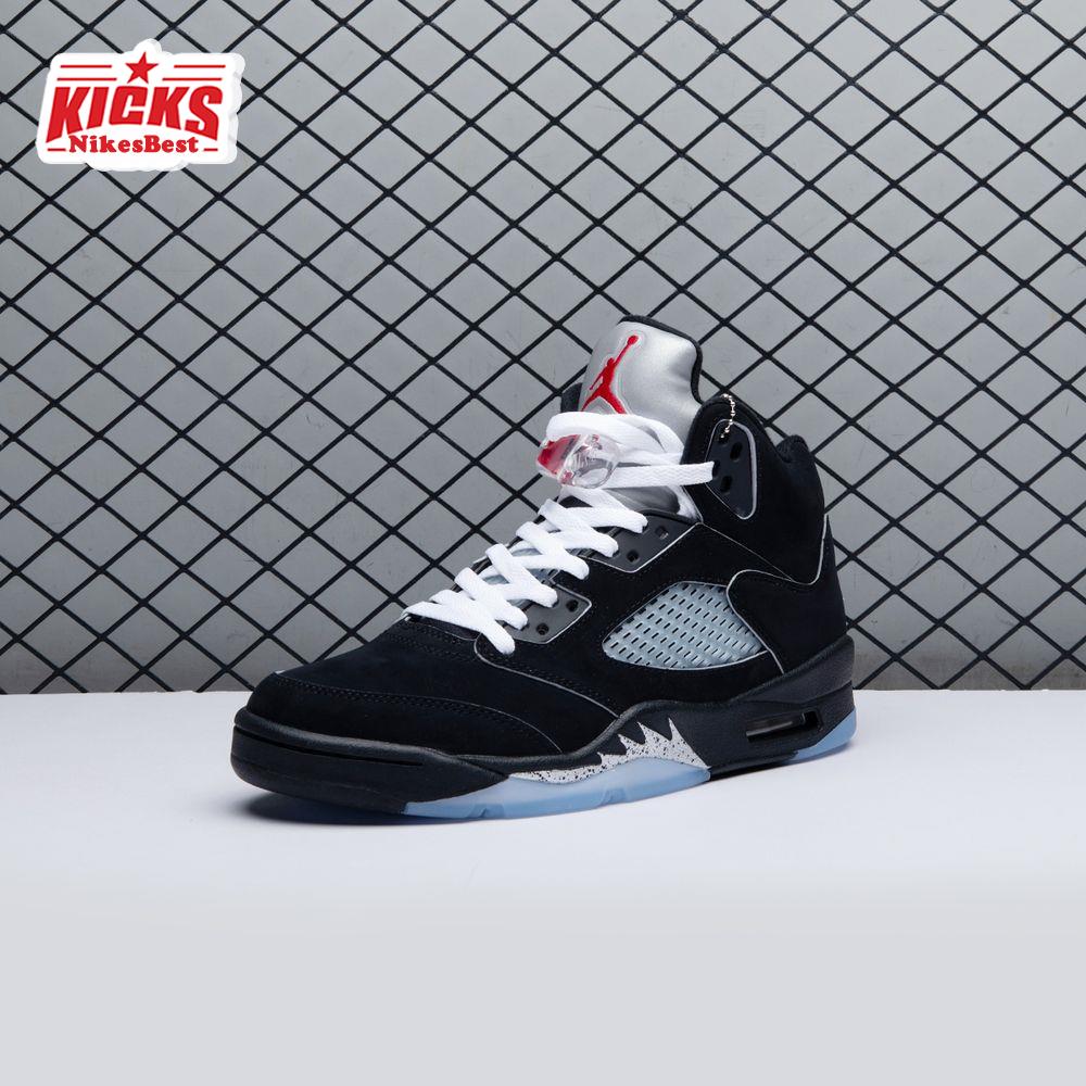 Air Jordan 5 Black Metallic Reimagined HF3975 001 Unisex