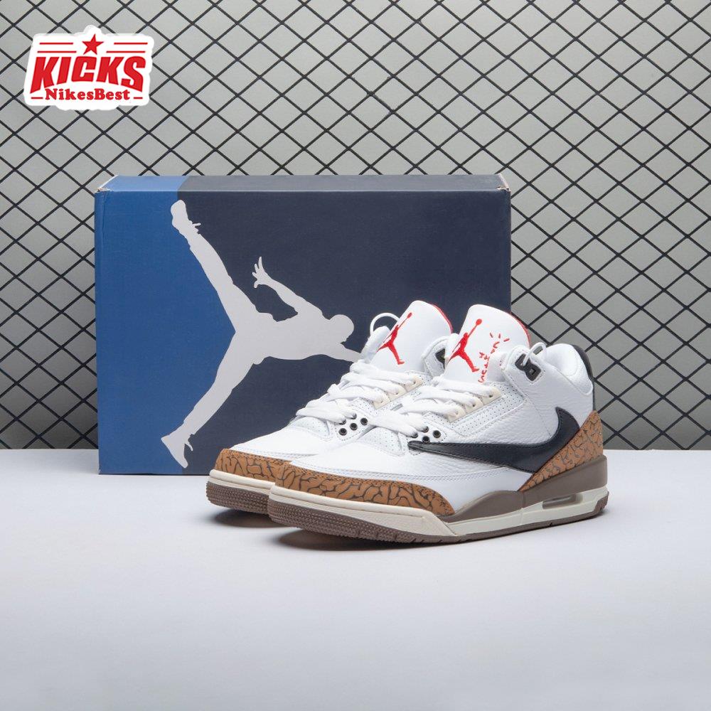Air Jordan 3 Retro X Travis Scott CT8532-120 Unisex