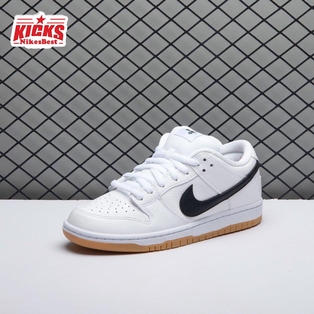Nike SB Dunk Low Orange Label White Black Unisex