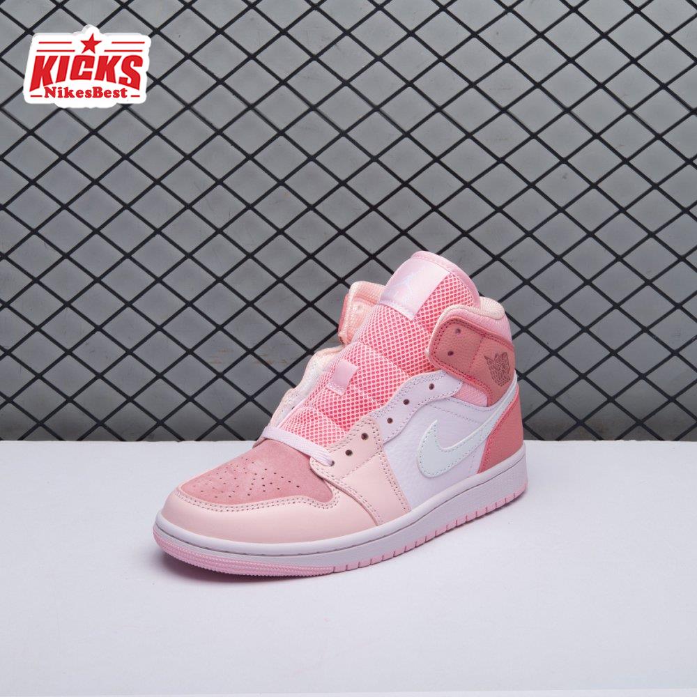 Air Jordan 1 Mid Digital Pink CW5379-600 WoMen's