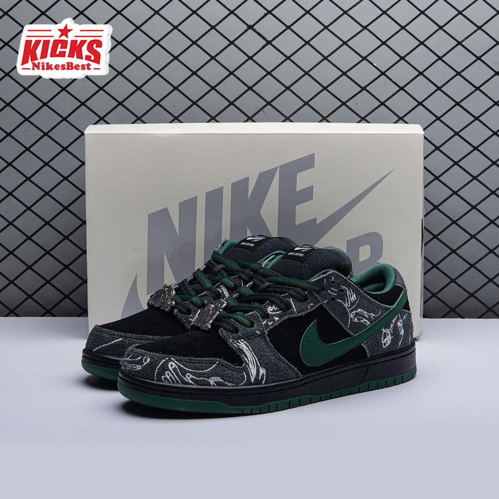 Nike SB Dunk Low There Skateboards HF7743-001 Unisex