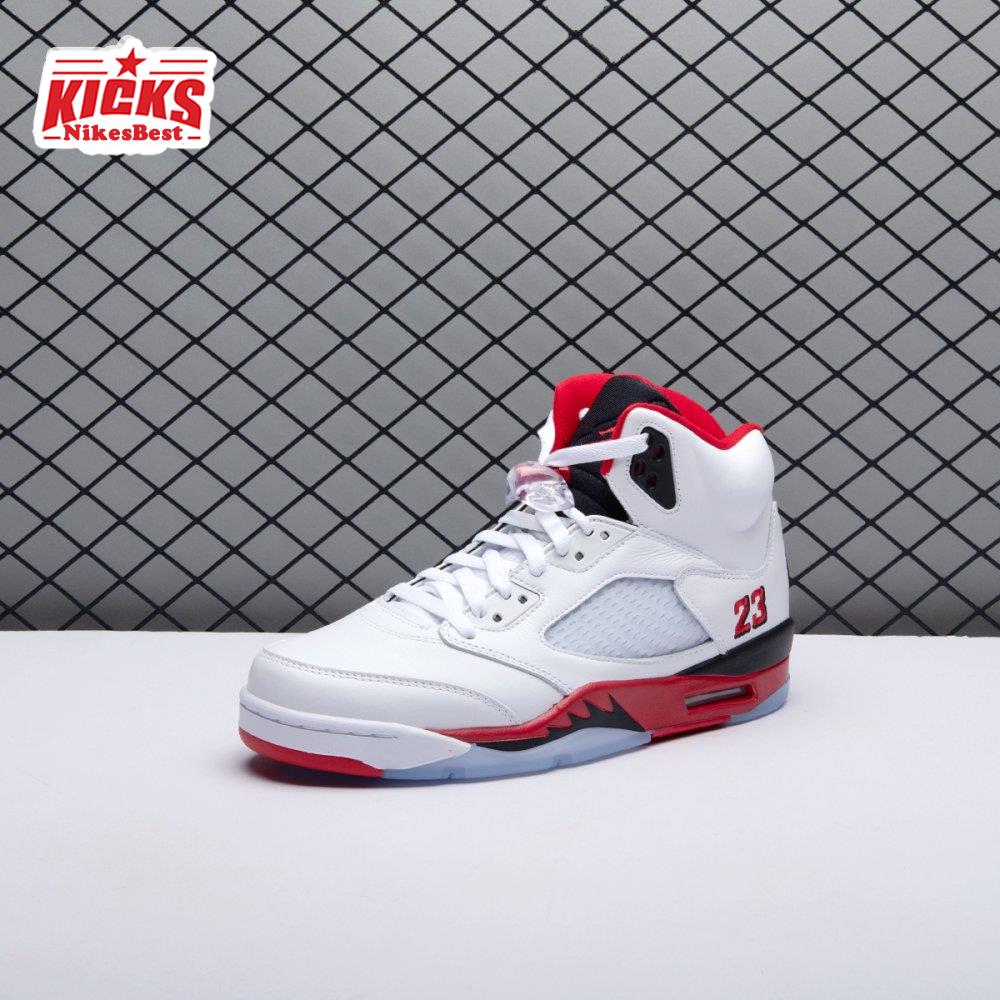 Air Jordan 5 Retro Fire Red Black Tongue (2025) HQ7978-101 Unisex