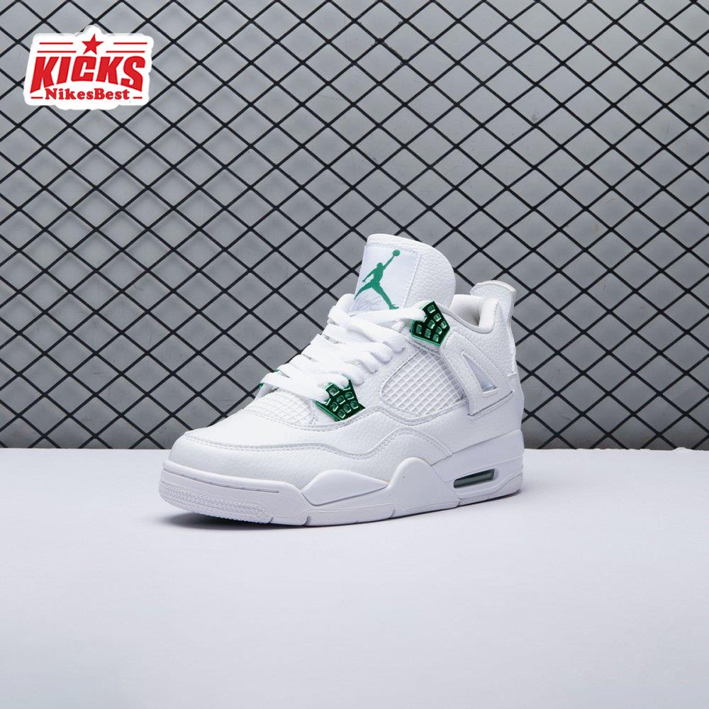 Air Jordan 4 Retro Metallic Green CT8527-113 Unisex