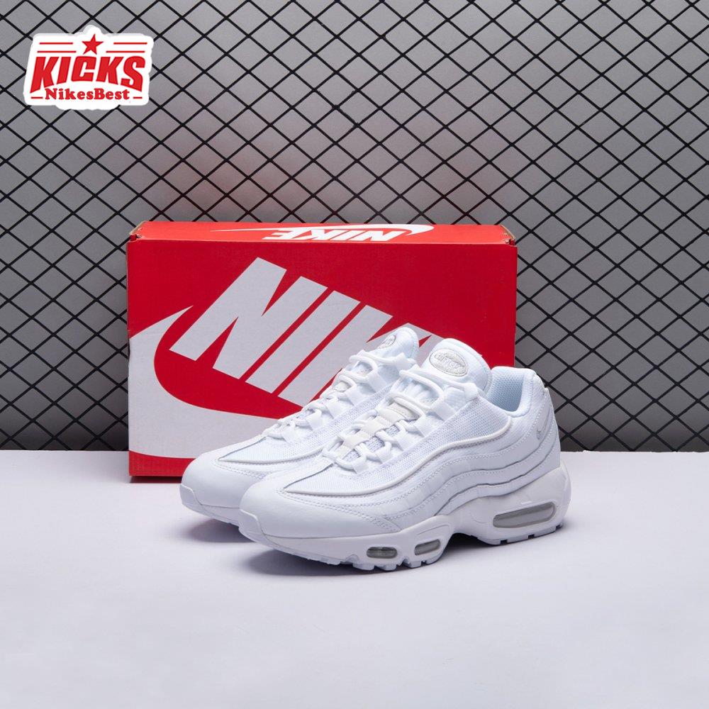 Nike Air Max 95 Essential White Grey Fog CT1268-100 Men's