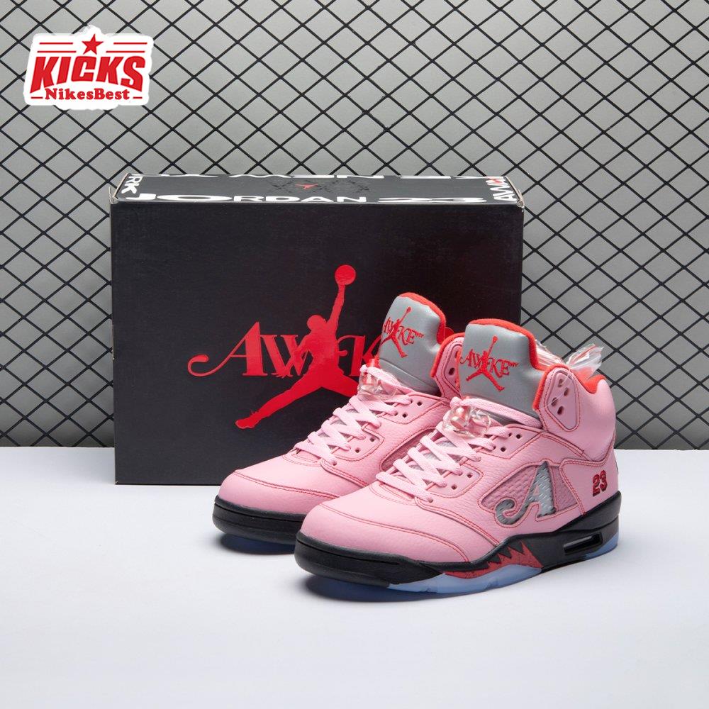 Awake NY X Air Jordan 5 Arctic Pink DV4982-600 Unisex