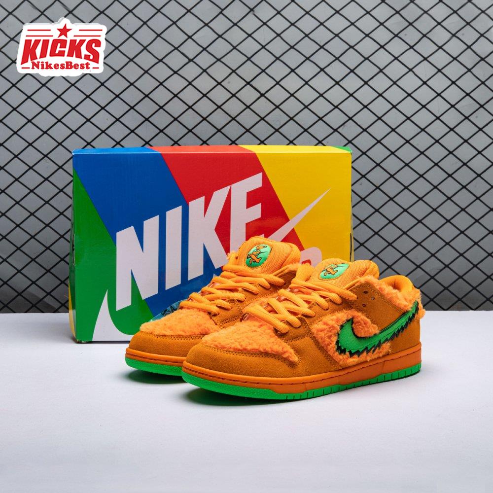Nike SB Dunk Low Grateful Dead Bears Orange CJ5378-800 Unisex