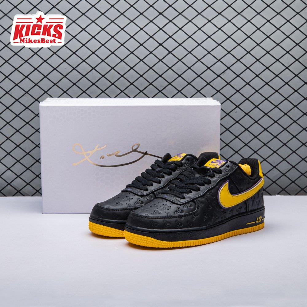 Nike Air Force 1 Low Kobe Bryant Lakers Away (Numbered Edition of 8000) HV5122-001 Unisex