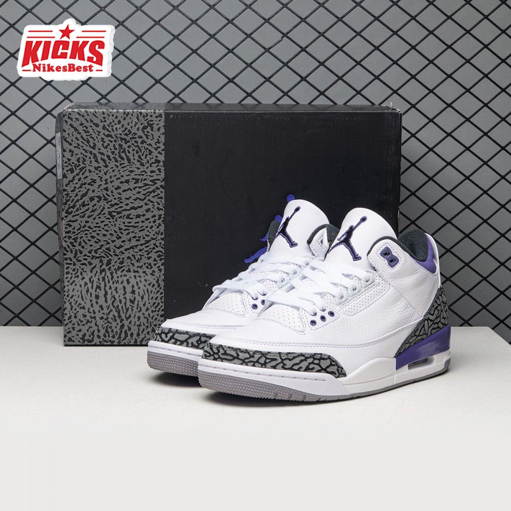 Air Jordan 3 Dark Iris CT8532-105 Men's