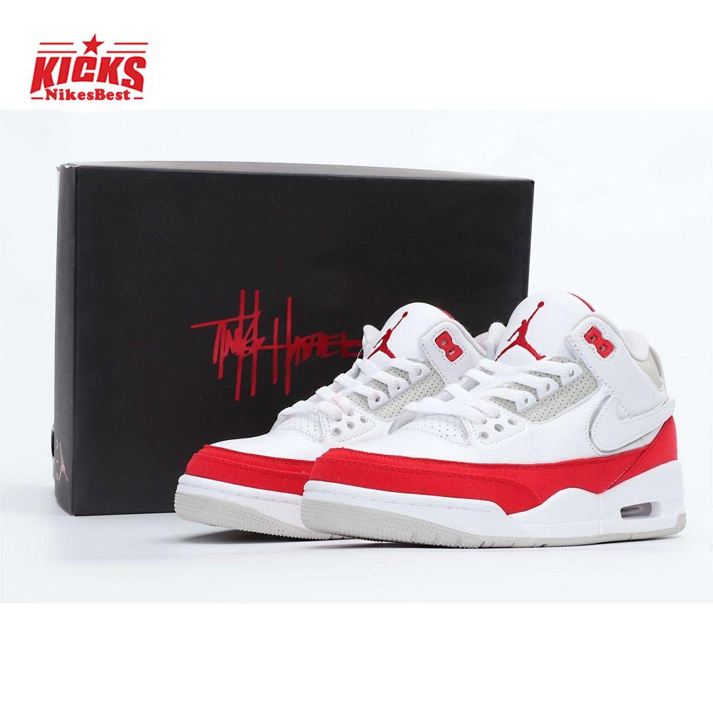 Air Jordan 3 Retro Tinker White University Red Men's