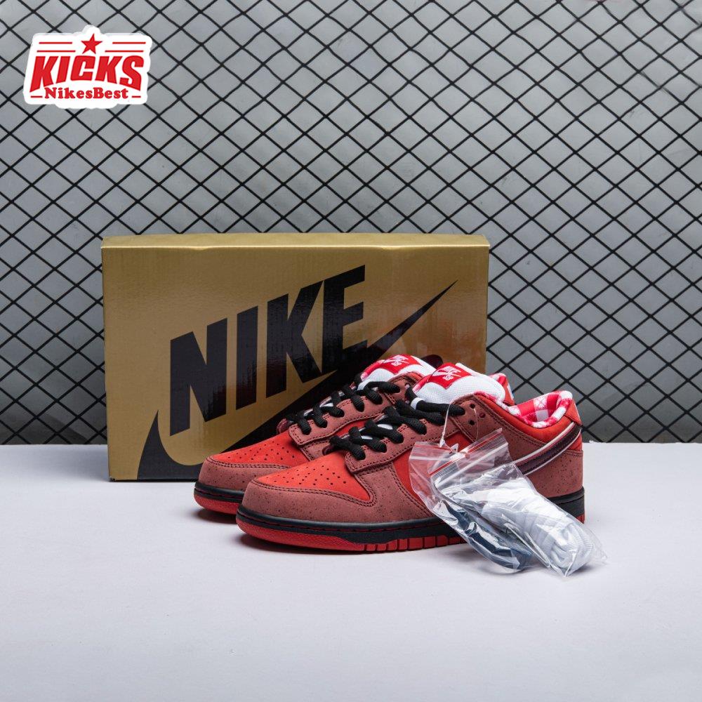Nike SB Dunk Low Concepts Red Lobster 313170-661 Unisex