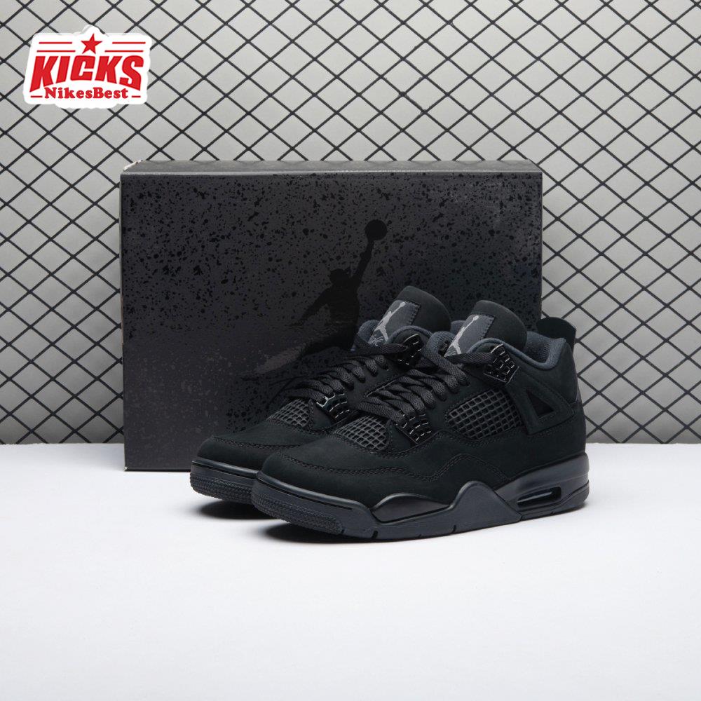 Air Jordan 4 Retro Black Cat (2025) FV5029-010 Unisex