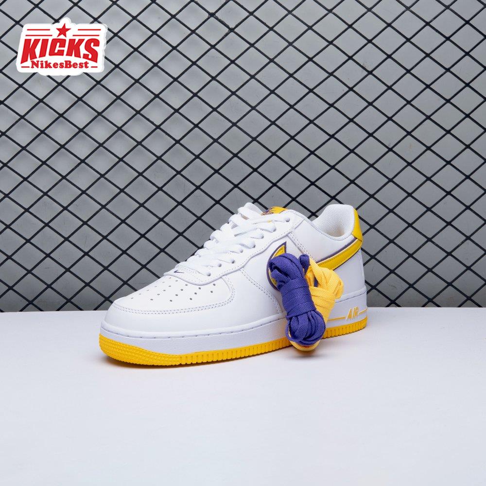 Nike Air Force 1 Low Retro QS Kobe Bryant Lakers Home FZ1151-100 Unisex