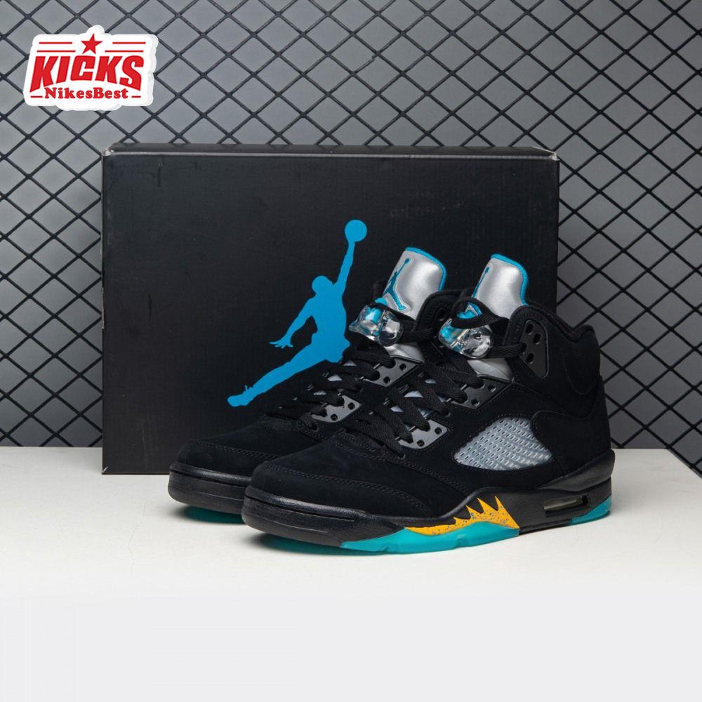 Air Jordan 5 Aqua DD0587-047 Men's