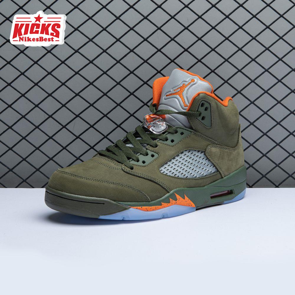 Air Jordan 5 Olive 2024 Men's