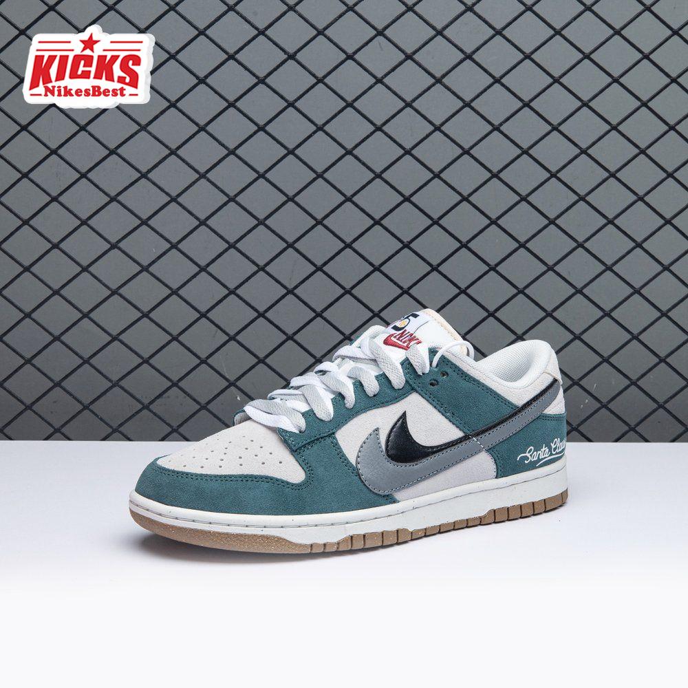 Nike SB Dunk Low Grey Green Black DO9457-110 Unisex