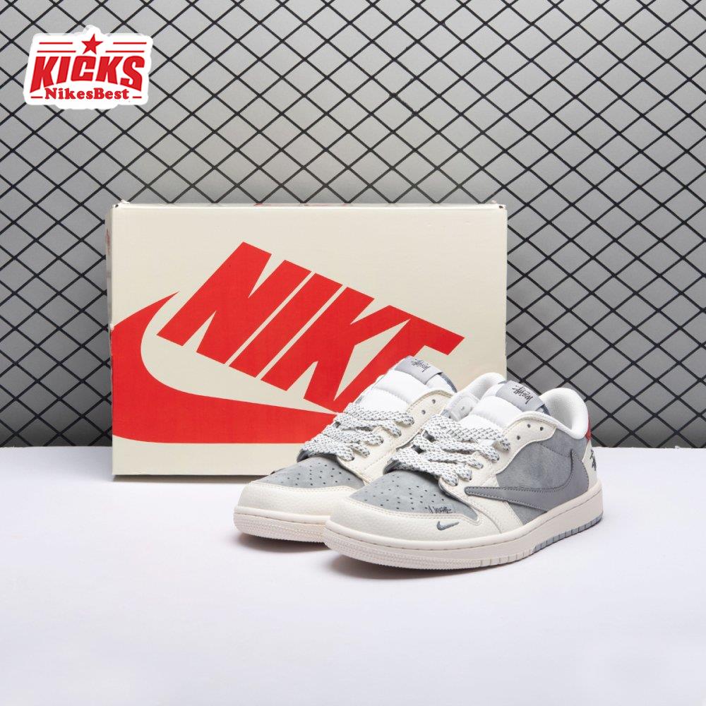 Travis Scott X Fragment Design X Jordan Air Jordan 1 Low OG SPSJ2068-130 Unisex