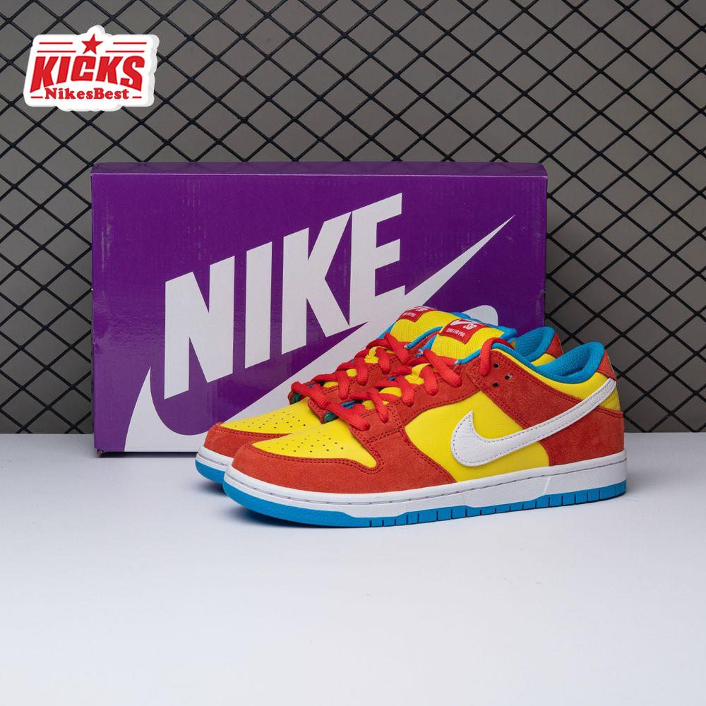 Nike SB Dunk Low Pro Bart Simpson BQ6817-602 Unisex