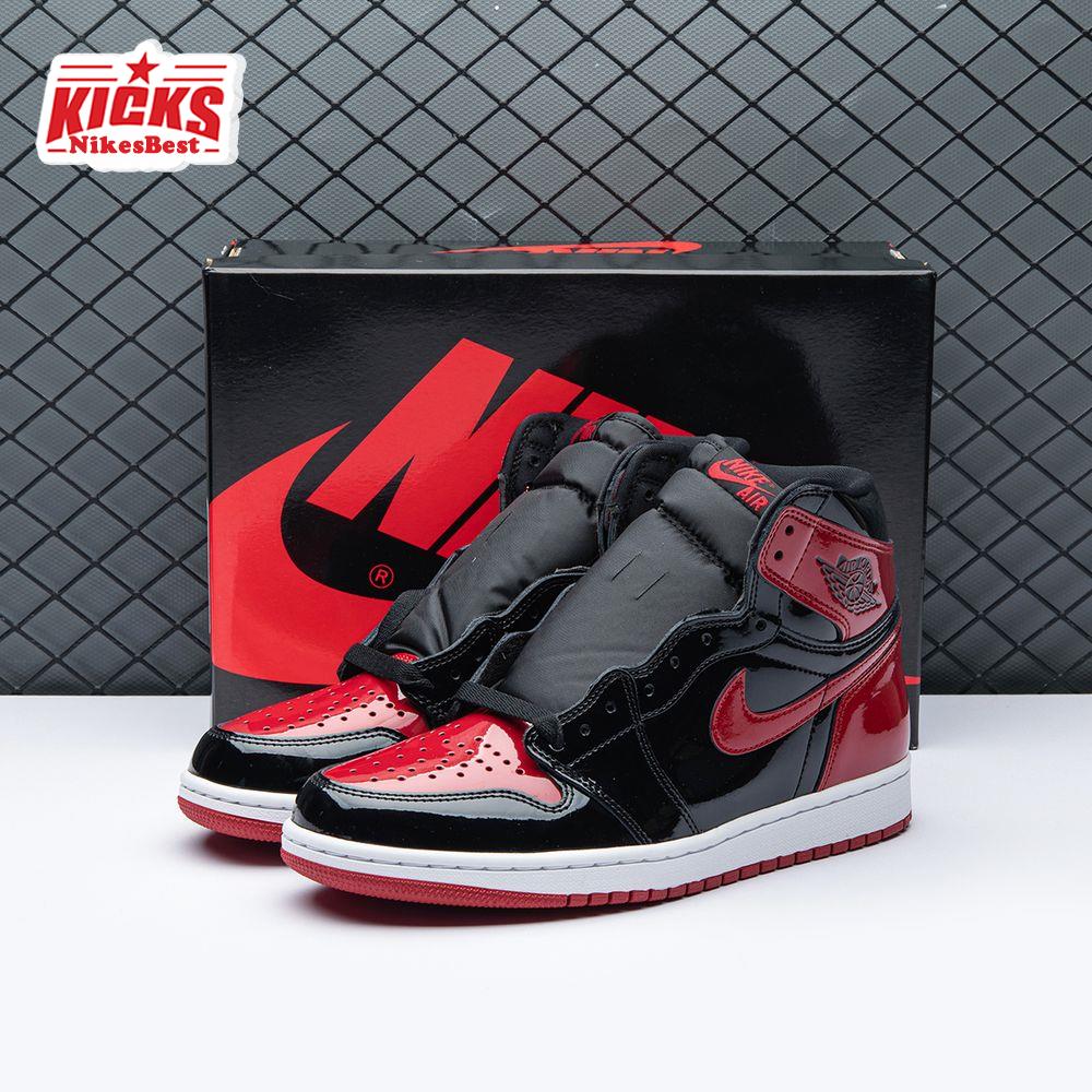 Air Jordan 1 Retro High OG Patent Bred Unisex