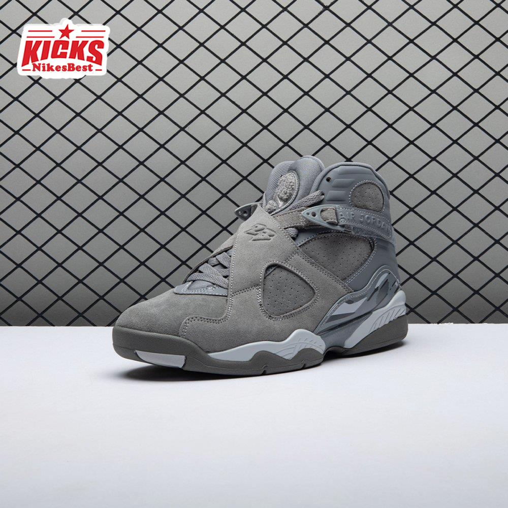 Air Jordan 8 Retro Cool Grey 305381-014 Men's
