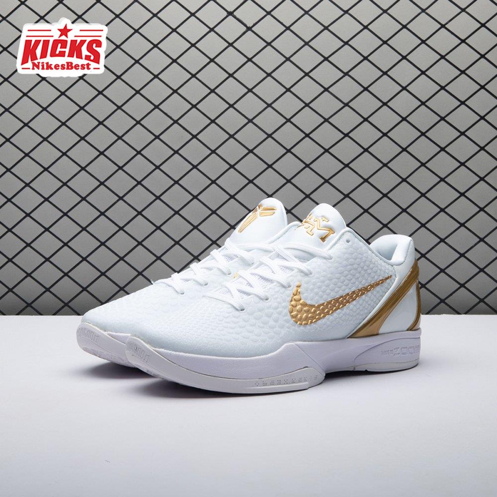 Nike Kobe 6 Protro White Gold CW2190-101 Men's