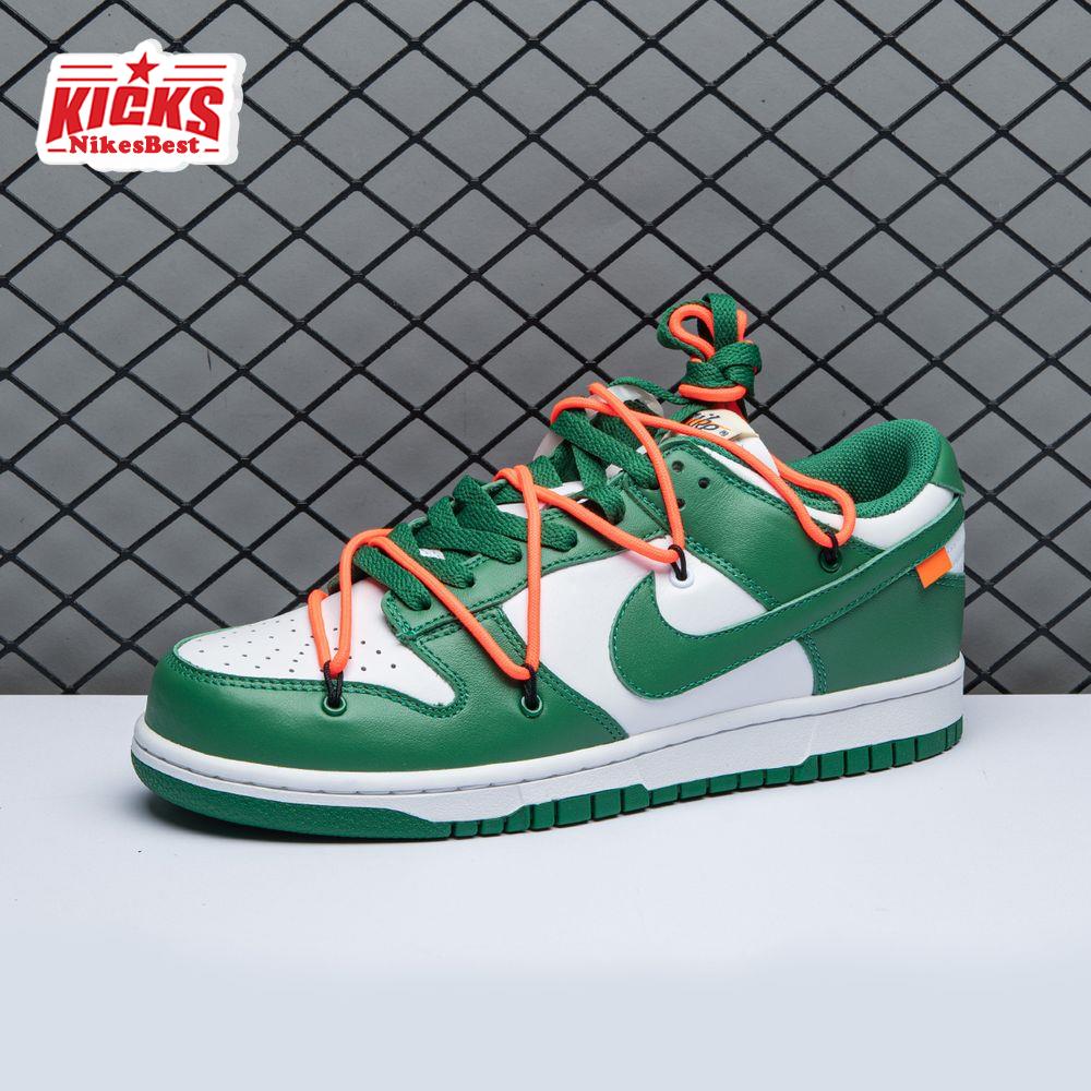 Off-White X Dunk Low Pine Green Unisex