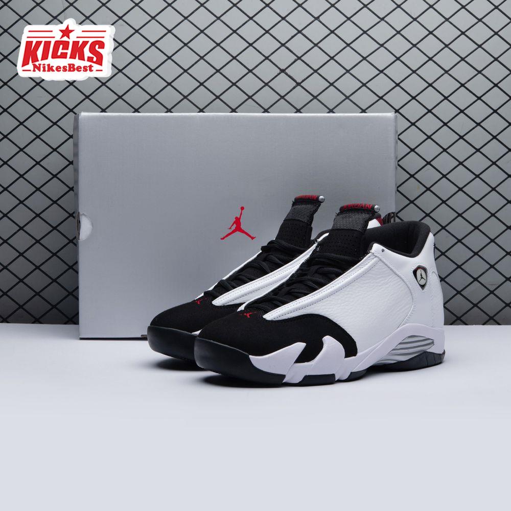 Air Jordan 14 Black Toe 487471-160 Men's