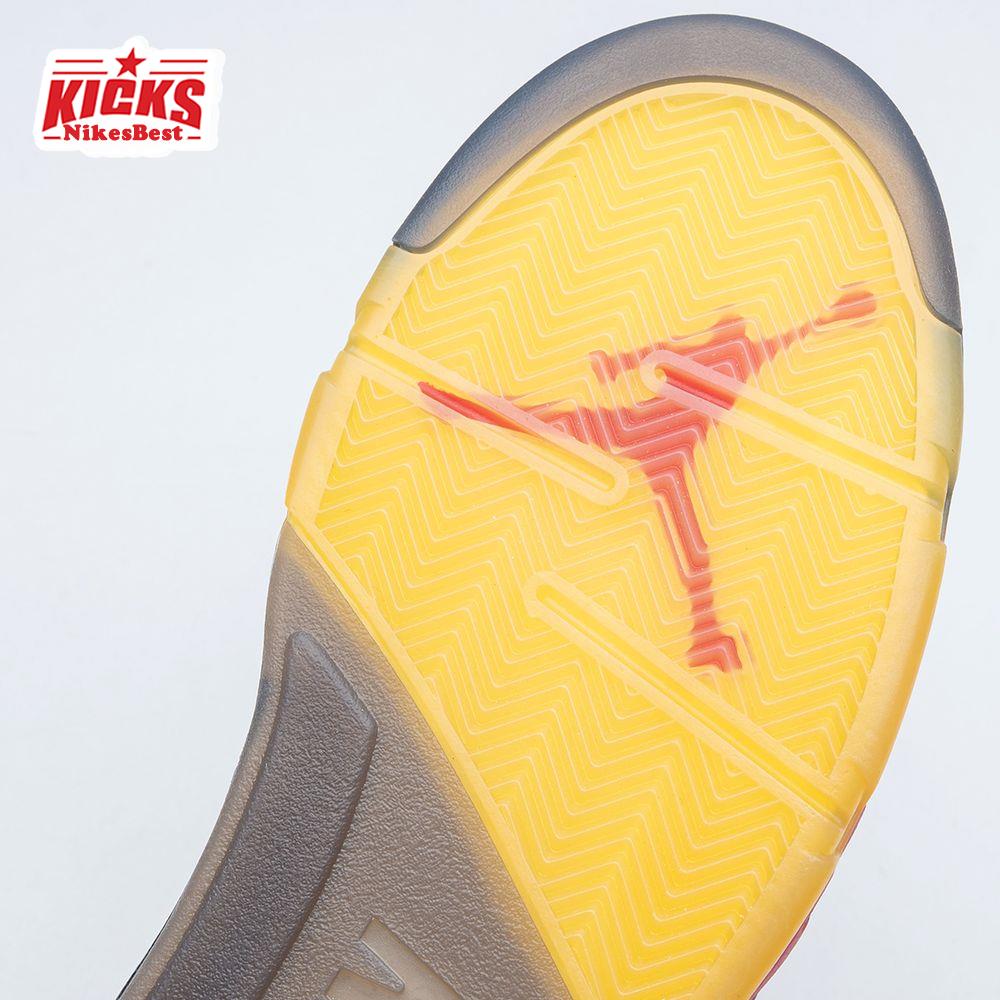 OFF-WHITE X Air Jordan 5 Sail Men's