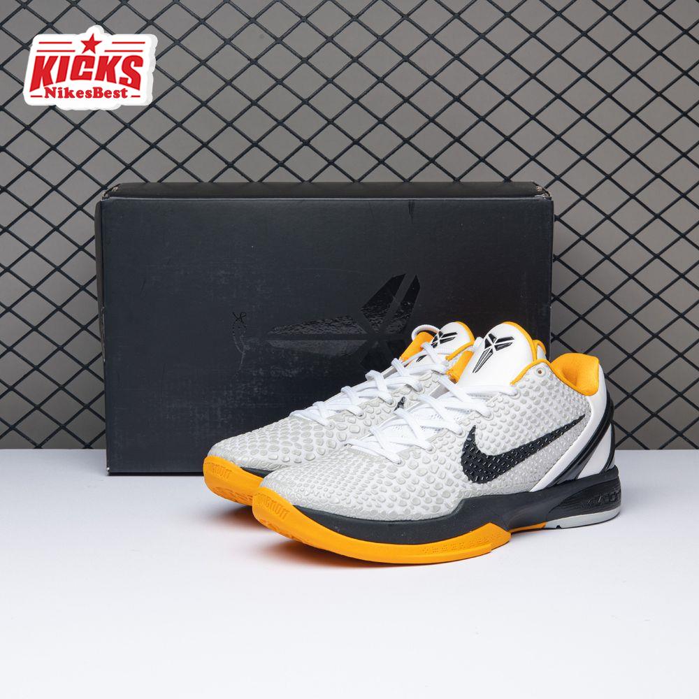 Kobe 6 Protro Playoff Pack White Del Sol CW2190-100 Men's