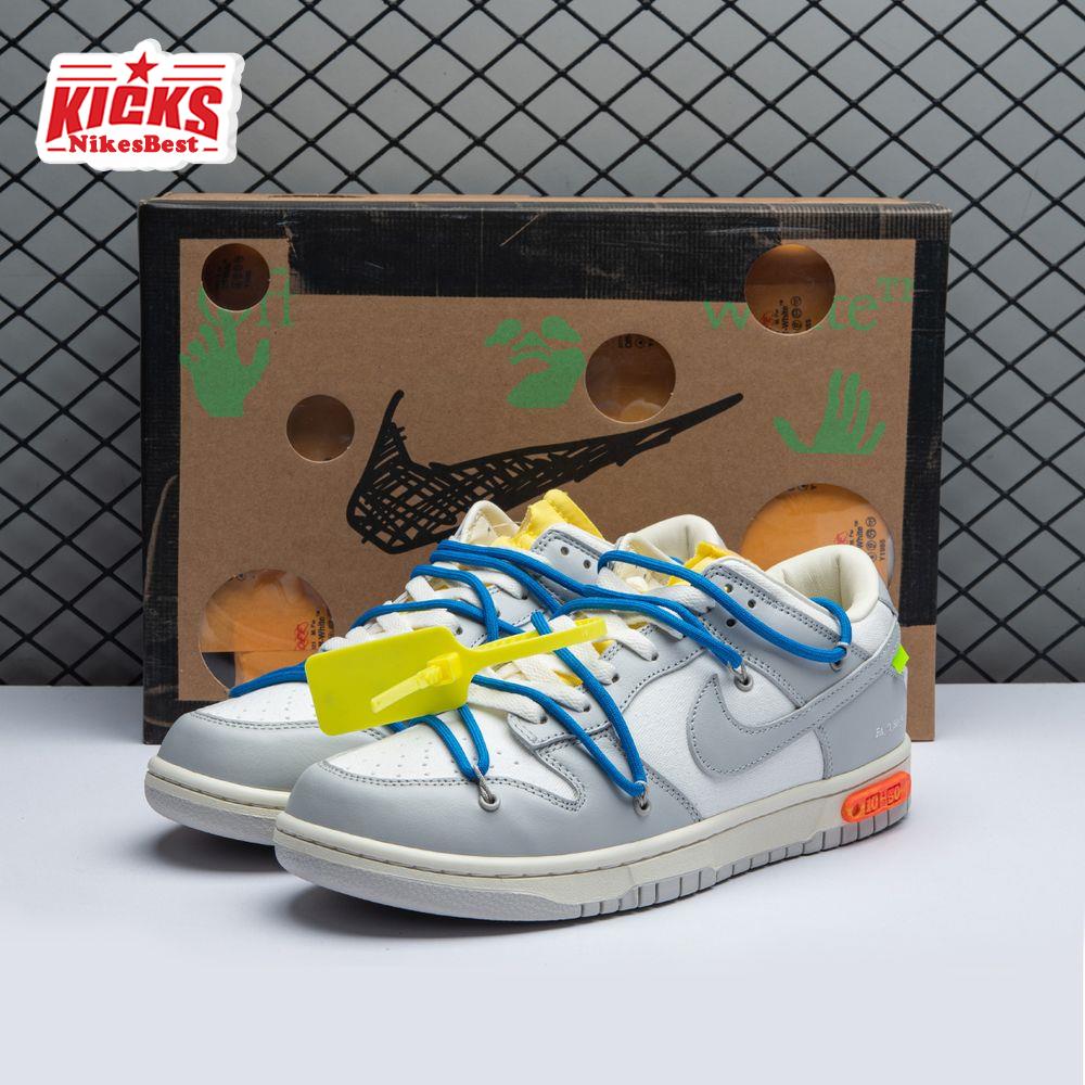 Nike Dunk Low Off-White Lot 10 DM1602 112 Unisex