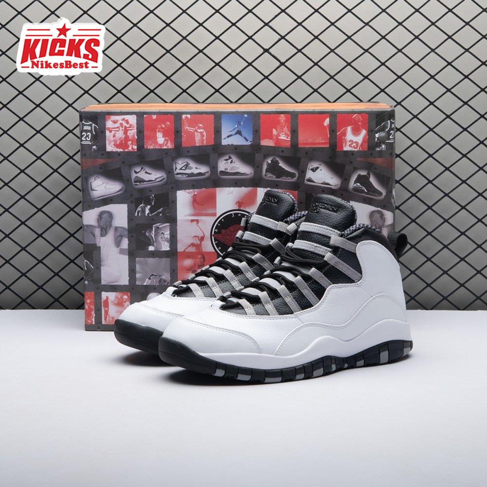 Air Jordan 10 OG Steel 2025 Retro HJ6779-104 Men's