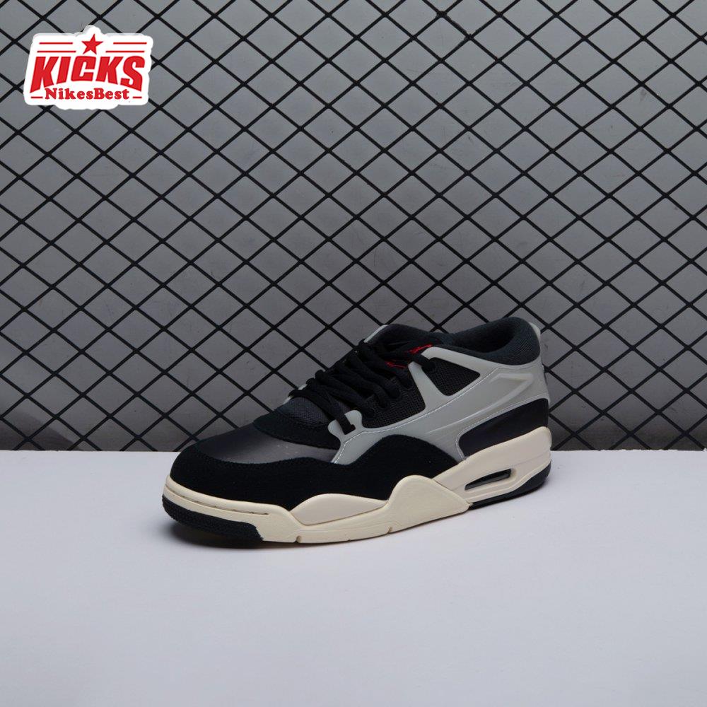 Air Jordan 4 RM Black Sail FQ7939-006 Unisex