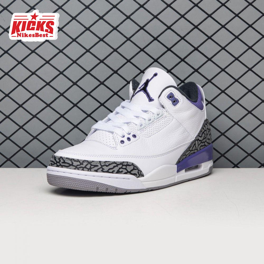 Air Jordan 3 Dark Iris CT8532-105 Men's