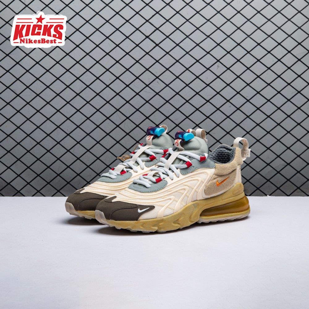 Travis Scott X Air Max 270 React ENG Cactus Trails Men's